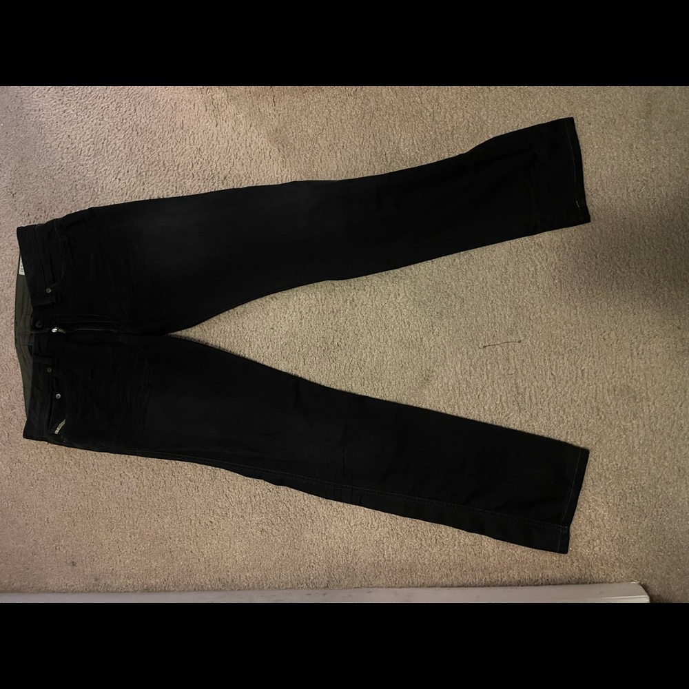 Diesel Jeans 32x32 Black Thicar Rare Vintage